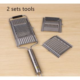Stainless Steel Grater, Vegetable And Fruit Slicer, Peeler