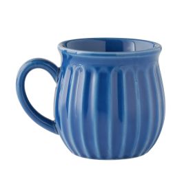 Colette 12-Ounce Stoneware Mug, Blue