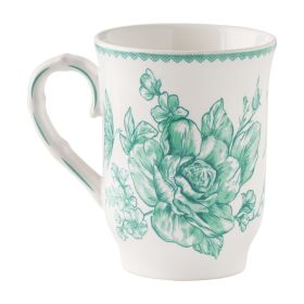 Agatha 12-Ounce Stoneware Mug, Green